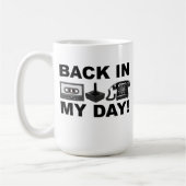De Retour Dans Ma Journée Retro Funny Mug (Gauche)
