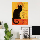 De retourzending van de zwarte kattendop poster (Thuiskantoor)
