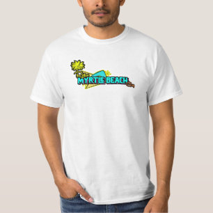 De Retro Myrtle Beach kerel T-shirt