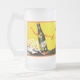 De Retro van de mok 1950 Adverteren Ski Soda TN No