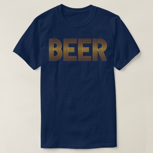 De Retroblik van de Bier T-shirt (Design voorkant)
