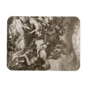 De reuzen proberen de hemel te schalen door de mon magneet (Horizontaal)