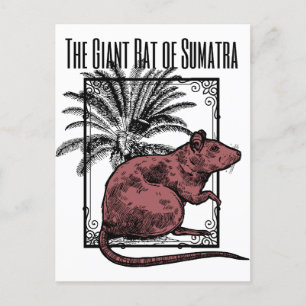 De reuzenrat van Sumatra Holmesian Sherlock Holmes Briefkaart