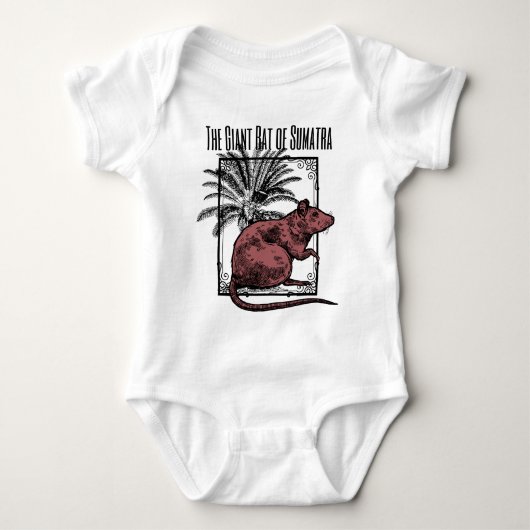 De reuzenrat van Sumatra Holmesian Sherlock Holmes Romper (Voorkant)