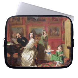 De Rev. en mevrouw Palmer-Lovell met hun dochter Laptop Sleeve