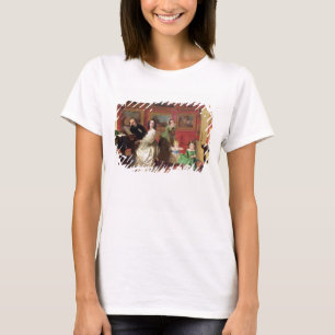 De Rev. en mevrouw Palmer-Lovell met hun dochter T-shirt