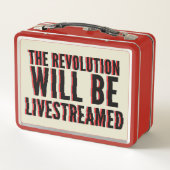 De revolutie zal overleven (Achterkant)