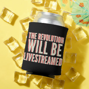 De revolutie zal overleven blikjeskoeler