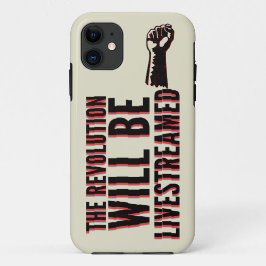 De revolutie zal overleven Case-Mate iPhone case (Achterkant)