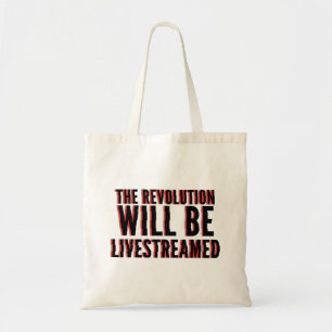 De revolutie zal overleven tote bag