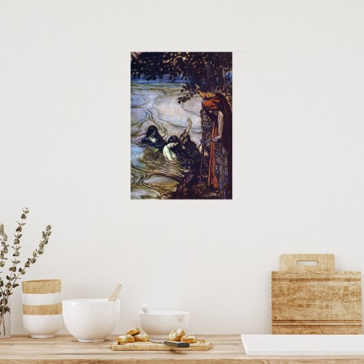 De Rhinemaidens 2 Poster (Keuken)