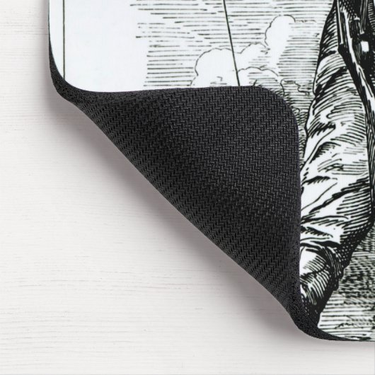 De Rhodes Colossus uit Punch Muismat (Hoek)