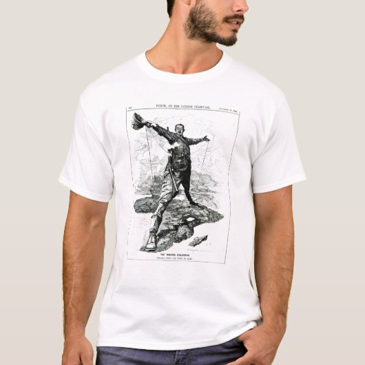 De Rhodes Colossus uit Punch T-shirt (Voorkant)