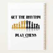 De Rhythm Play Chess Reflective Chess Set Planner (Achterkant)