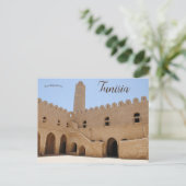 De Ribat in Sousse Tunesië Briefkaart (Staand voorkant)