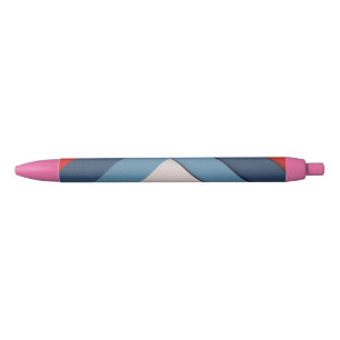 de richting zwarte inkt pen