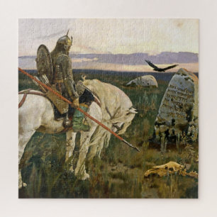 “De Ridder op de Driesprong” door Victor Vasnetsov Legpuzzel