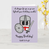 De Ridder van de Peuter van de bel Kaart (Gele Bloem)