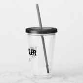 De Riddler - ik weet wat ik moet worden Acryl Drinkbeker (Links)
