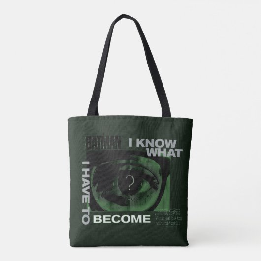 De Riddler "Ik weet wat ik moet worden" Draagtas (Achterkant)