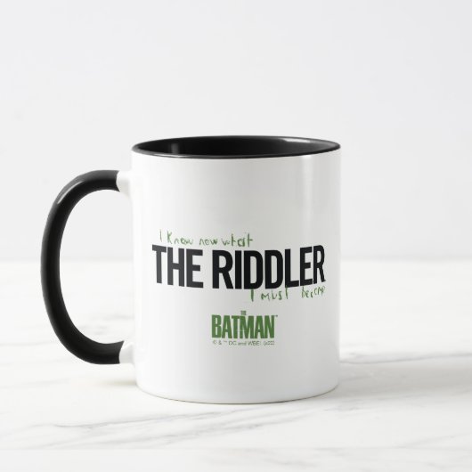 De Riddler - ik weet wat ik moet worden Mok (Links)