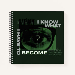 De Riddler "Ik weet wat ik moet worden" Notitieboek
