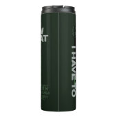 De Riddler "Ik weet wat ik moet worden" Thermosbeker (Achterkant)