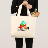De Ride Grote Tote Bag (Voorkant (product))