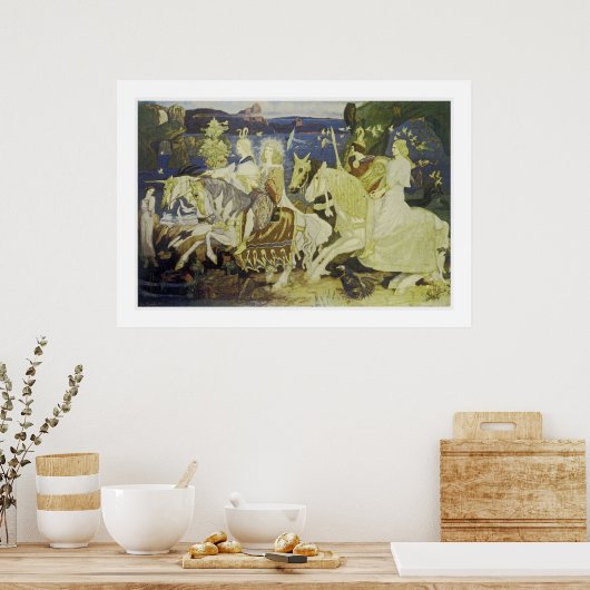 De Riders van de Sidhe Poster (Keuken)