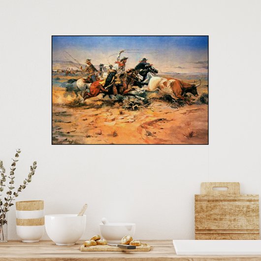 De riem poster (Keuken)