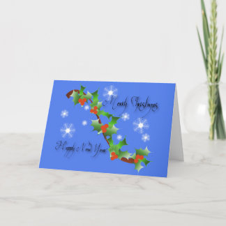 De Riem van de hulst Feestdagen Kaart