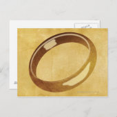 De ring briefkaart (Voorkant / Achterkant)