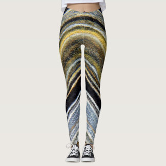 De ringen van Saturnus zijn metalen leggings