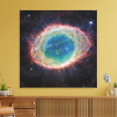 De ringnevel | JWST NIRCam | Ruimte Canvas Afdruk (Insitu (Woonkamer))