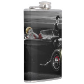 De Rit B&W 2 van de vreugde Heupfles (Rechts)