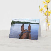 De Rit Notecard van de sleep Kaart (Gele Bloem)