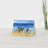 De rit van het strand kaart (Voorkant)