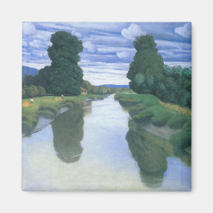 De rivier bij Berville van Felix Vallotton, Fijne Magneet