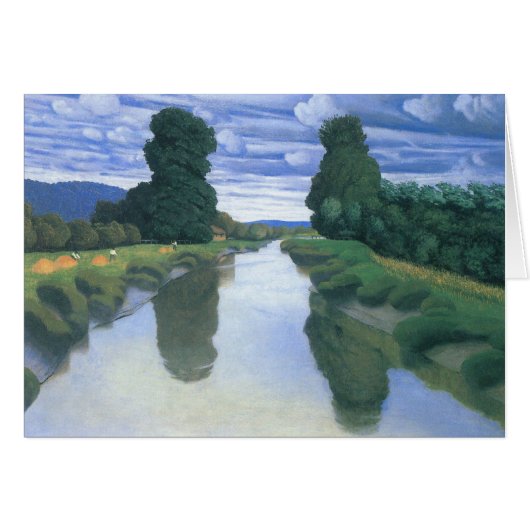De rivier de Berville, Felix Vallotton, Fine Art (Voorkant Horizontaal)