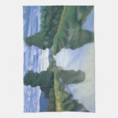 De rivier de Berville, Felix Vallotton, Fine Art Theedoek (Verticaal)