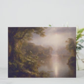 De rivier de Licht (morgen in de tropen) Kaart (Staand voorkant)