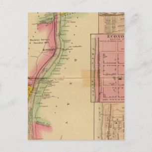 De rivier de Ohio en de vallei 10 Briefkaart
