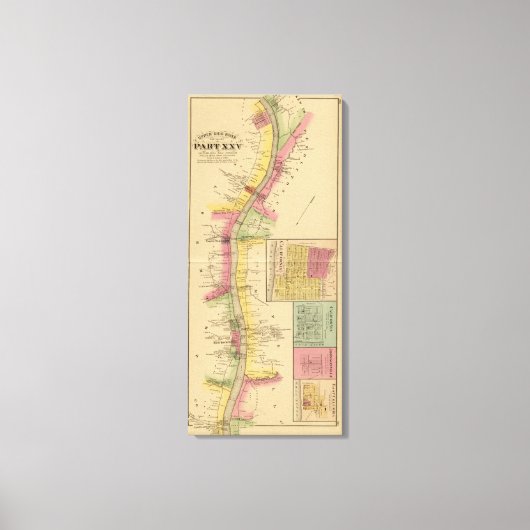 De rivier de Ohio en de vallei 11 Canvas Afdruk (Voorkant)