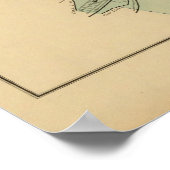 De rivier de Ohio en de vallei Poster (Hoek)