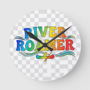 De rivier de Roamer. Ronde Klok