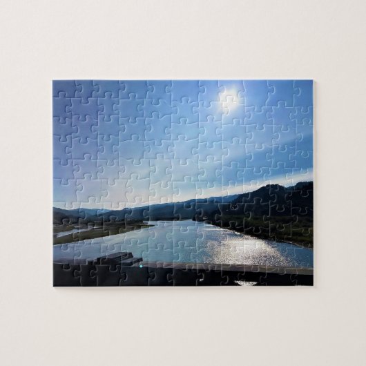 de rivier de Rogue, OF Legpuzzel (Horizontaal)