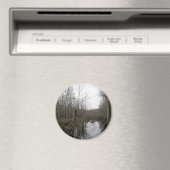 De rivier door de wilde natuur magneet (Insitu (Vaatwasser))