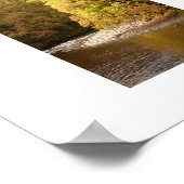 De rivier Greta: Cumbria Poster (Hoek)