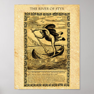 DE RIVIER VAN STYX POSTER