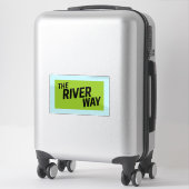 De Rivierweg Sticker (Koffer)